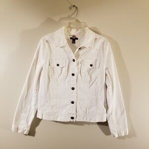 Tommy Hilfiger White Denim Jacket